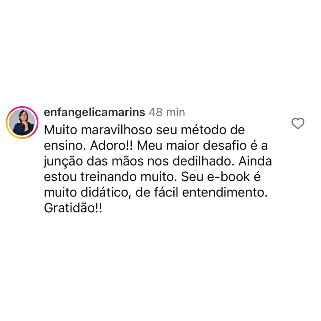 Depoimento aluno